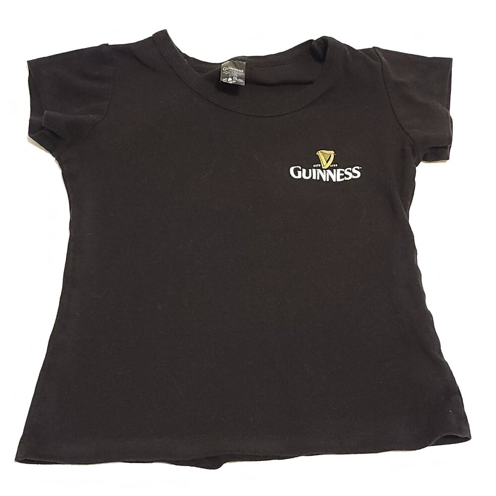 ADORABLE Kids GUINNESS T-Shirt Size Small Party Like the Irish St Patrick's Day